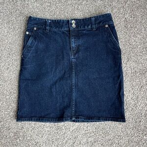 Lauren Jeans Co Denim Mini Skirt, Size 4